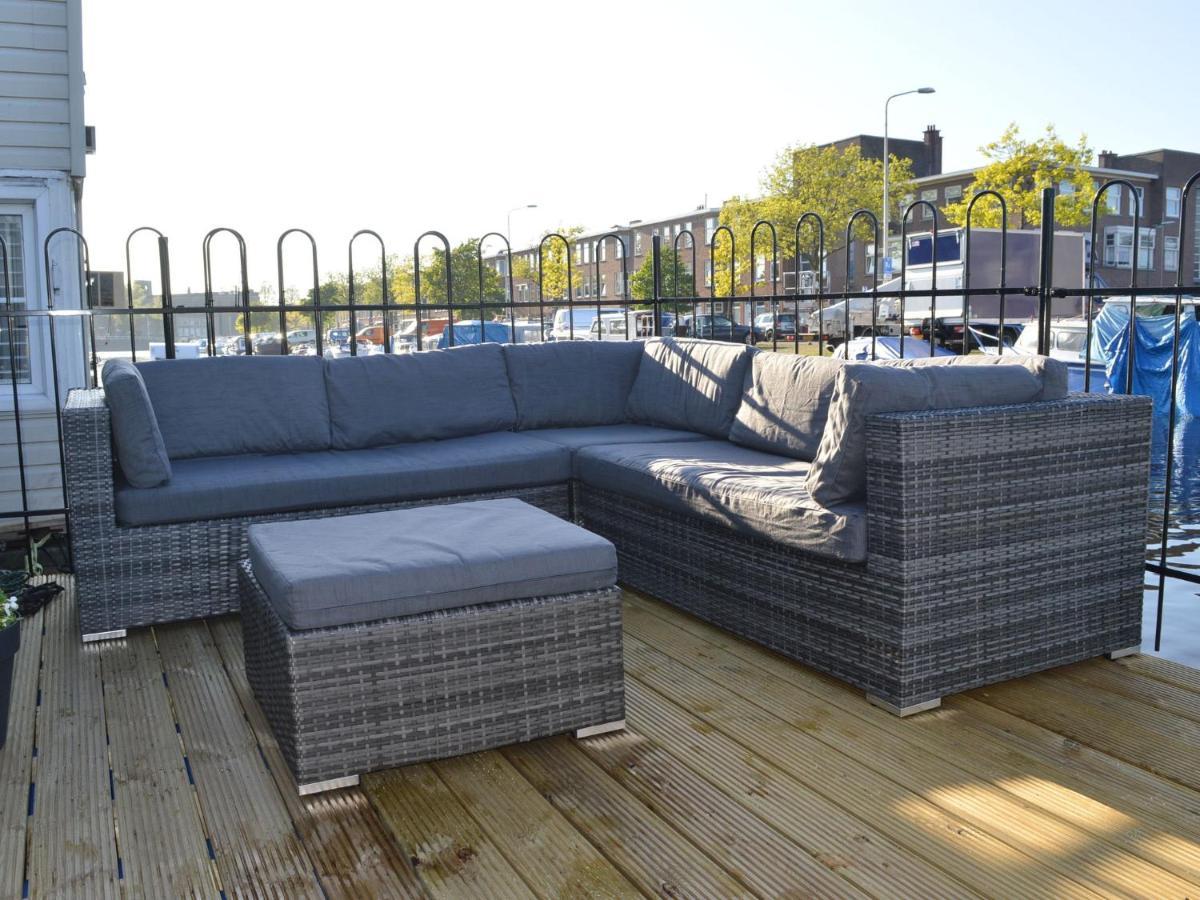 Beautiful Houseboat With Terrace Jacuzzi 호텔 헤이그 외부 사진